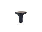 Matte Black, Oil-Rubbed Bronze, and Brushed Nickel cabinet pulls and knobs for kitchen or bathroom cabinets square modern side view