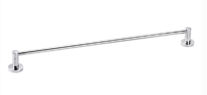 silver towel bar for bathrooms at HardwareDirect