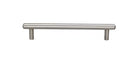 224mm center to center brushed nickel tbar handle pull for kitchen bath cabinets HardwareDirect