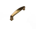Rose gold colored Windsor style sleek pull, kitchen or bath cabinets or furniture piece.  Champagne gold bronze modern sleek decorative handles HardwareDirect
