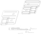black table connectors for furniture and cabinets hardwaredirect drawing