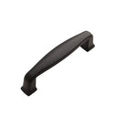 Black colored Windsor style sleek pull, kitchen or bath cabinets or furniture piece.  Matte Black modern sleek decorative handles HardwareDirect
