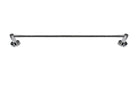 Image of a 24" silver towel bar for bathrooms at HardwareDirect