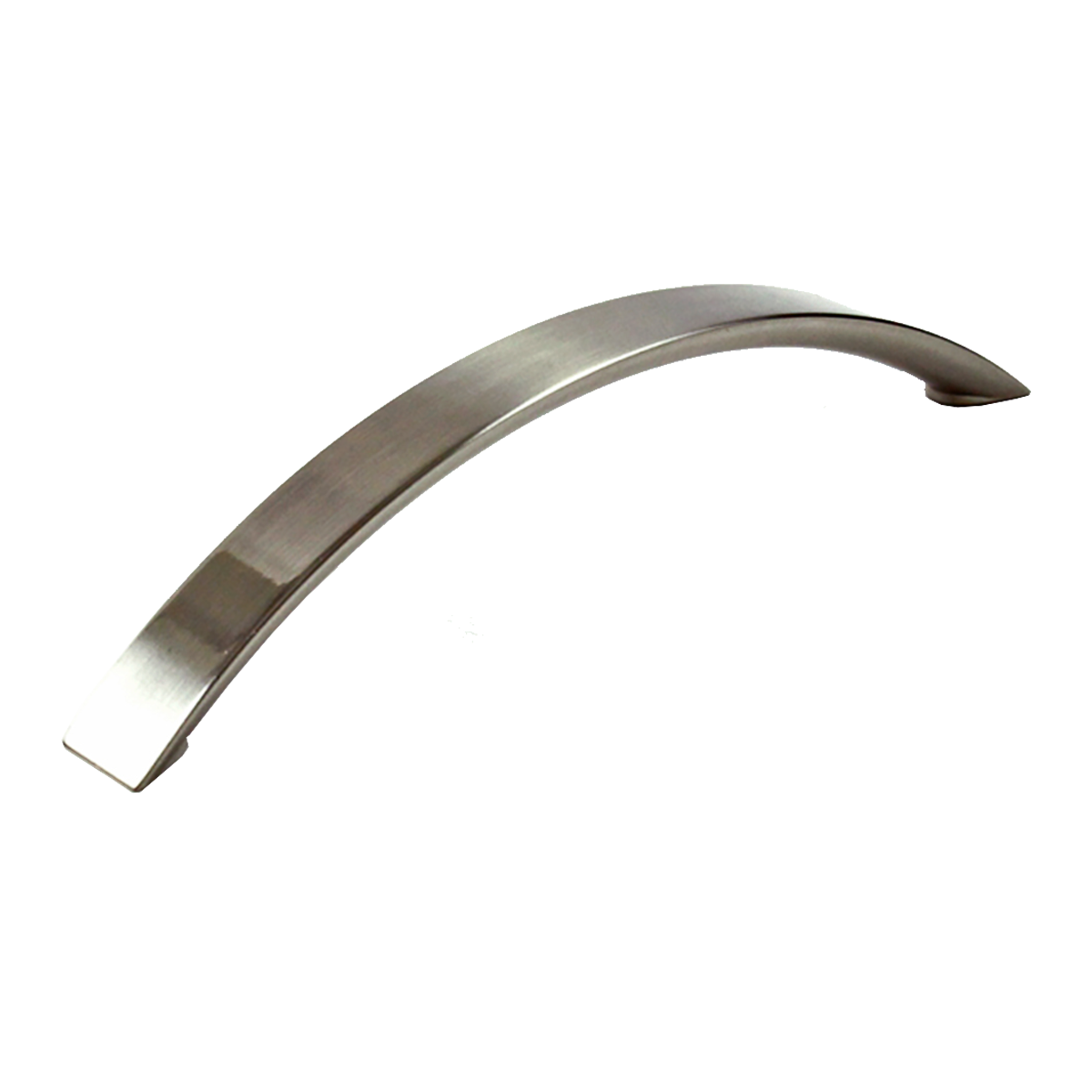 5"Brush Satin Nickel Flat Contemporary Arch Kitchen Cabinet Handle Pull-c/c 128 mm