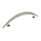 Brush Satin Nickel Bow Arch Kitchen Cabinet Door Hardware Handle Pull C/C 3.78"