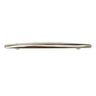 Brush Satin Nickel Bow Arch Kitchen Cabinet Door Hardware Handle Pull C/C 3.78"