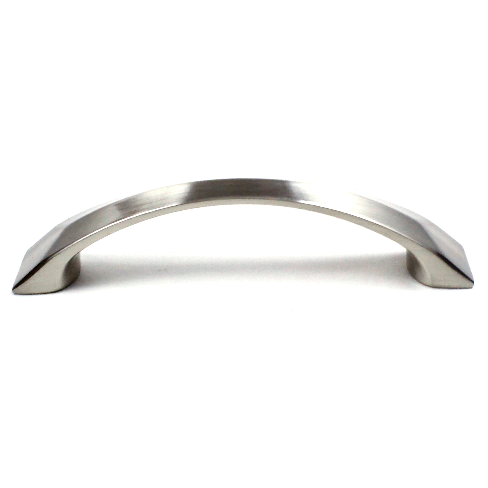 Modern kitchen bath cabinet hardware craftsman collection square modern knob pull  brushed nickel ribbon classic traditional transitional HardwareDirect