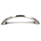 Modern kitchen bath cabinet hardware craftsman collection square modern knob pull  brushed nickel ribbon classic traditional transitional HardwareDirect