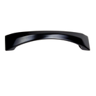 Modern kitchen bath cabinet hardware craftsman collection square modern knob pull matte black ribbon style classic traditional transitional HardwareDirect